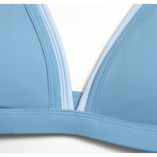2-in-1 Contrast Nude-Feel Support Yoga Bra Custom Available