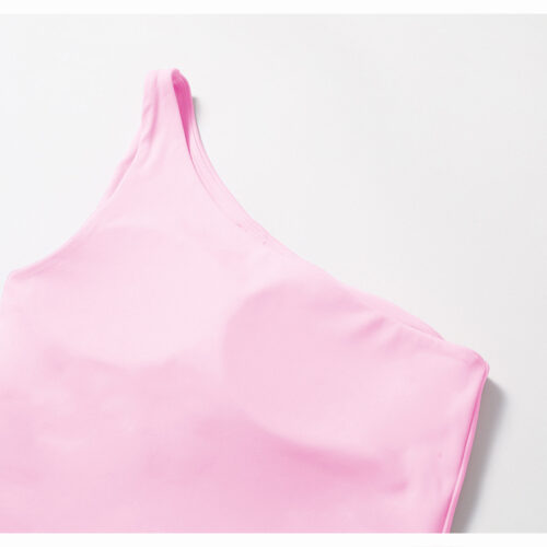One-Shoulder Cloud-Feel Sculpting Yoga Tank Custom Available