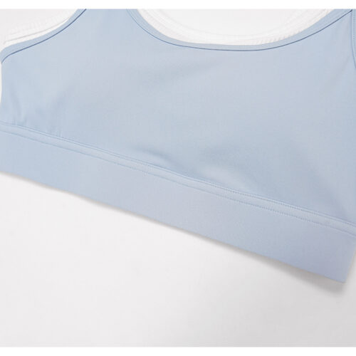 详情-62 2-in-1 Contrast Ribbed High-Support Yoga Bra Custom Available
