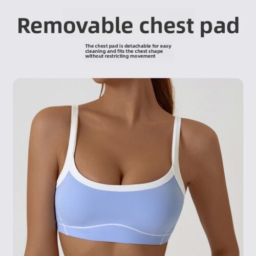 High-Elastic Color-Block Yoga Set Custom Available