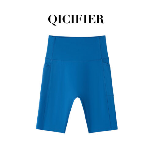 sku-3-里岛蓝 High-Waisted Anti-Chafing Yoga Skort