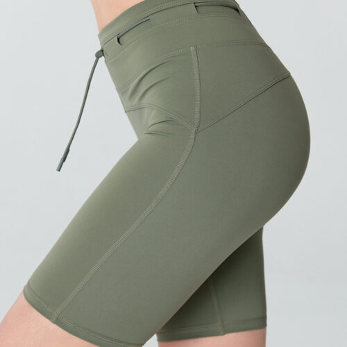 详情-14 High-Waisted Butt-Lifting 5-Point Cycling Shorts Custom Available