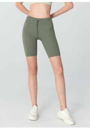 详情-15 High-Waisted Butt-Lifting 5-Point Cycling Shorts Custom Available