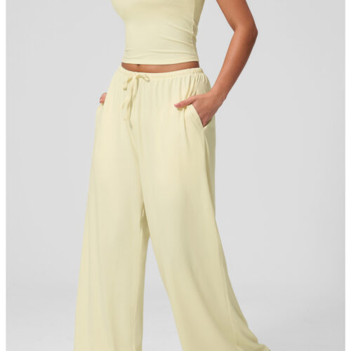 Women Brushed Soft Performance 2 Piece Yoga Set, High Stretch Workout Activewear, Custom Logo & Colors Available