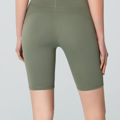 详情-16 High-Waisted Butt-Lifting 5-Point Cycling Shorts Custom Available