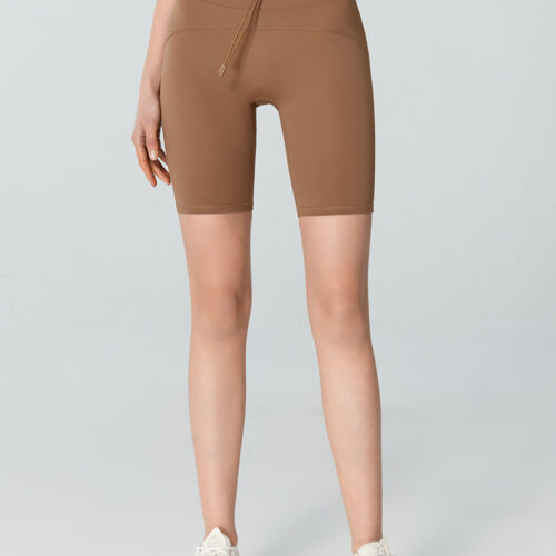 详情-17 High-Waisted Butt-Lifting 5-Point Cycling Shorts Custom Available