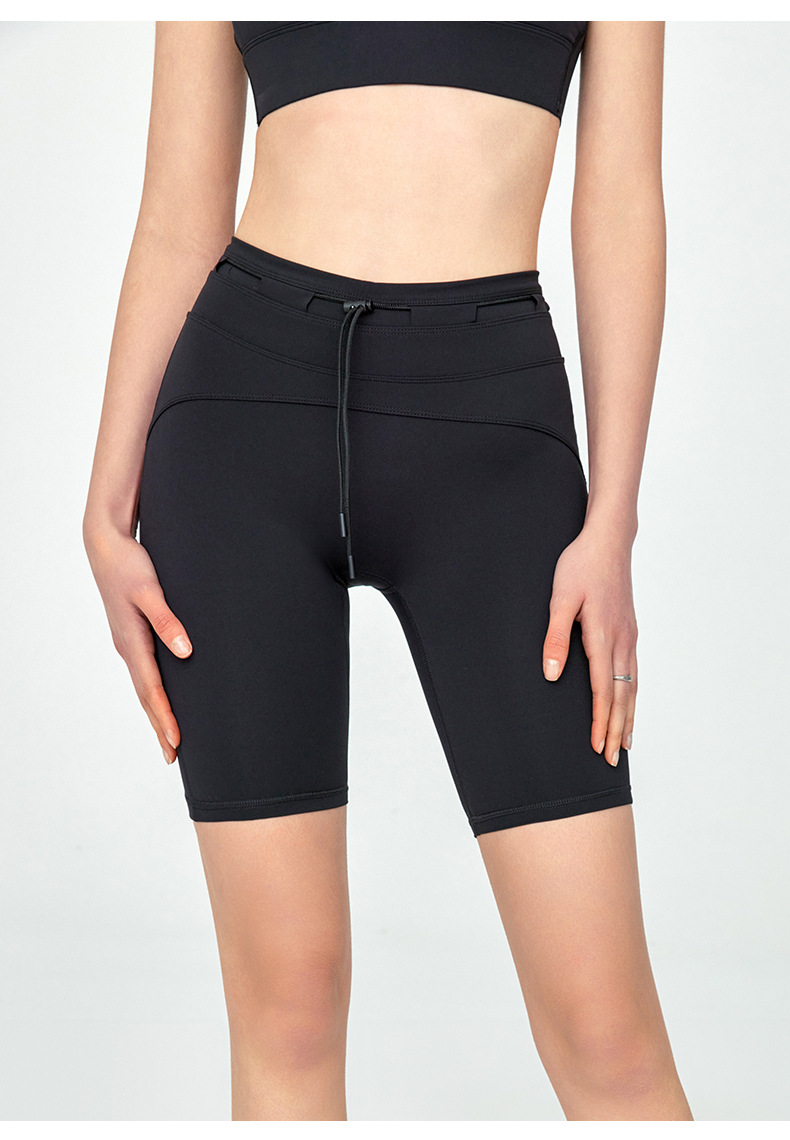 详情-23 High-Waisted Butt-Lifting 5-Point Cycling Shorts Custom Available