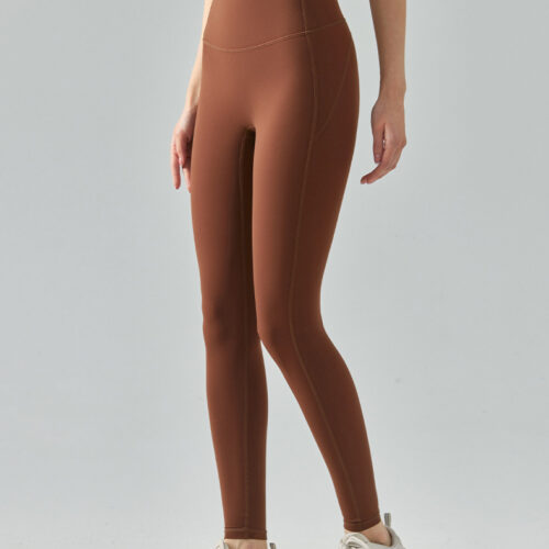 详情-23 High-Waisted Sculpting Compression Yoga Leggings