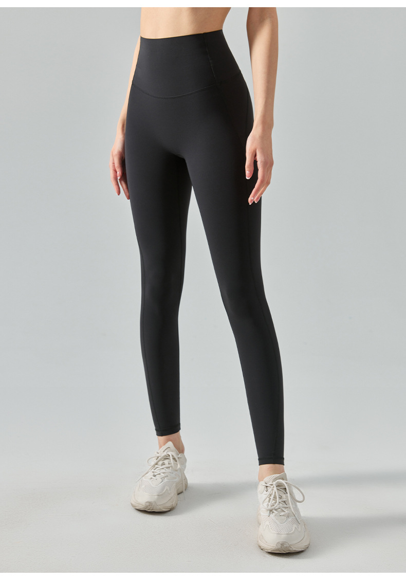详情-28 High-Waisted Sculpting Compression Yoga Leggings