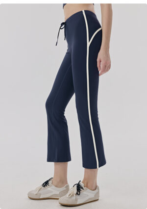 详情-29 High-Waisted Flared 8-Point Yoga Pants Custom Available