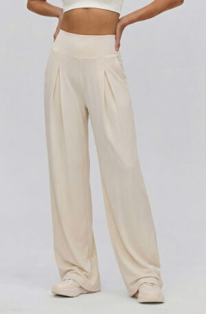 详情-5 High-Waisted Straight-Leg Yoga Training Pants Custom Available