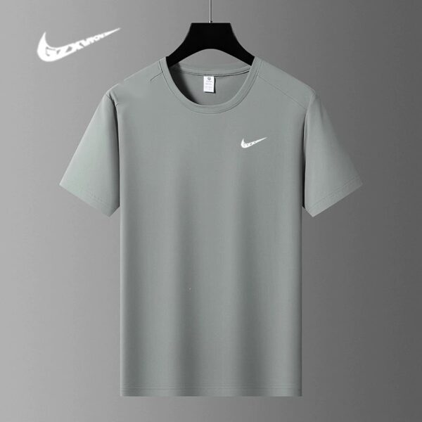 Men's T-Shirt Ice Silk Quick-Dry Summer Y5T0796