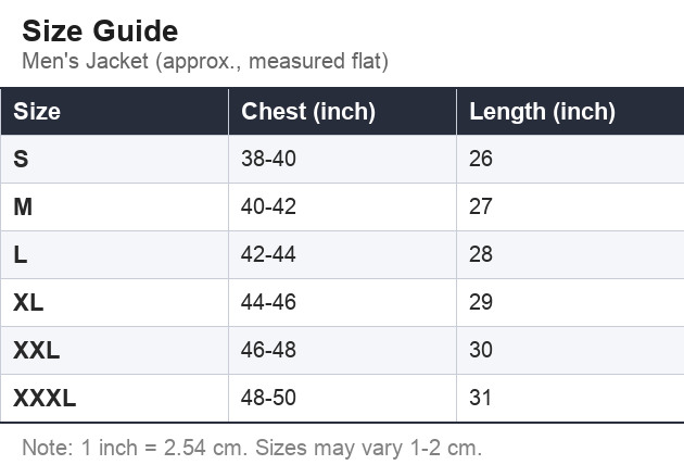Size Guide