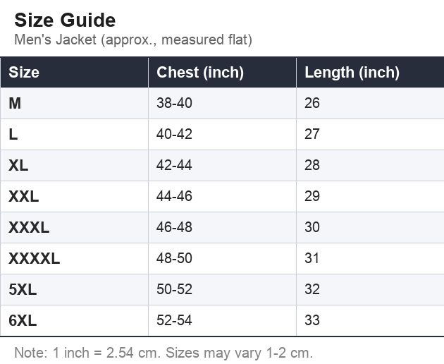 Size Guide