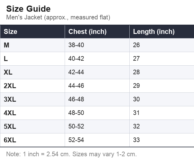 Size Guide