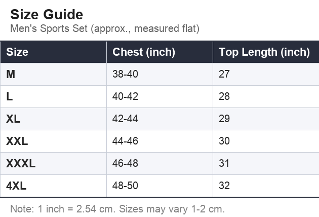 Size Guide