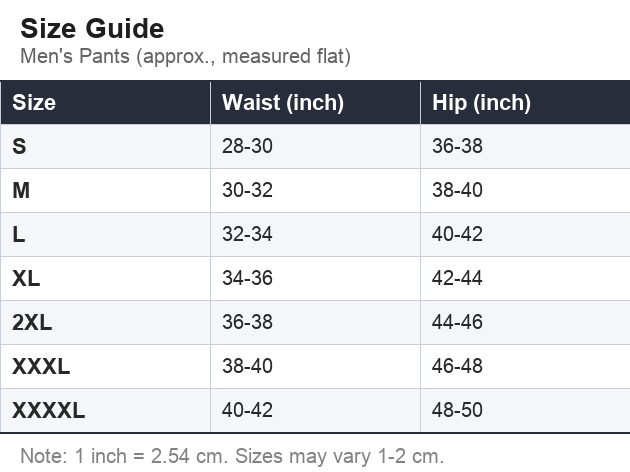 Size Guide