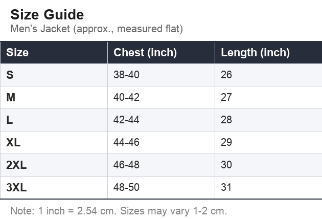 Size Guide