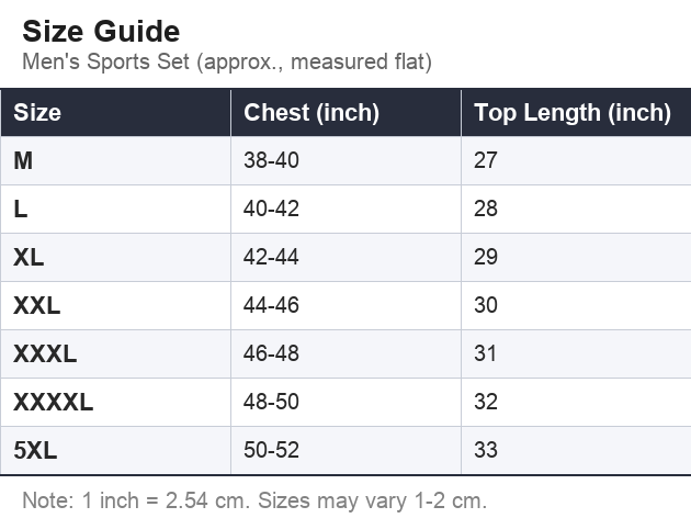 Size Guide