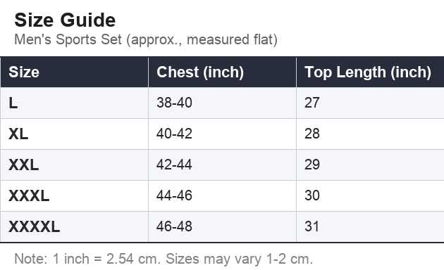 Size Guide