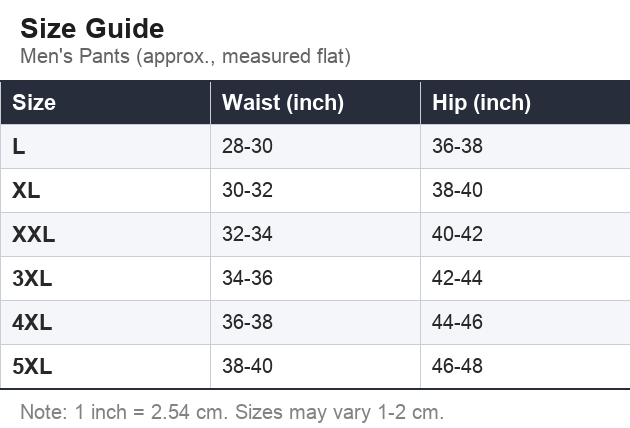 Size Guide