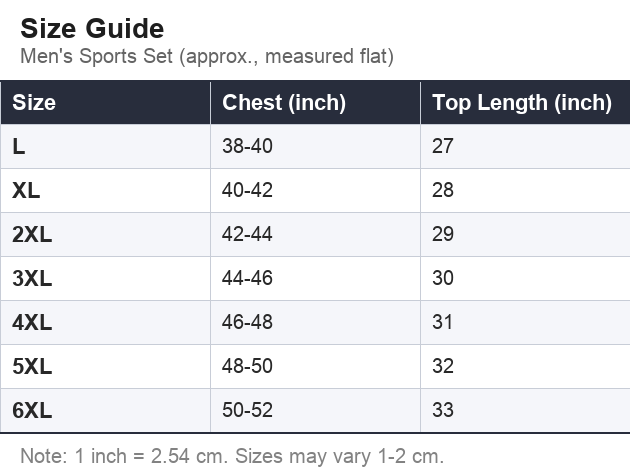 Size Guide