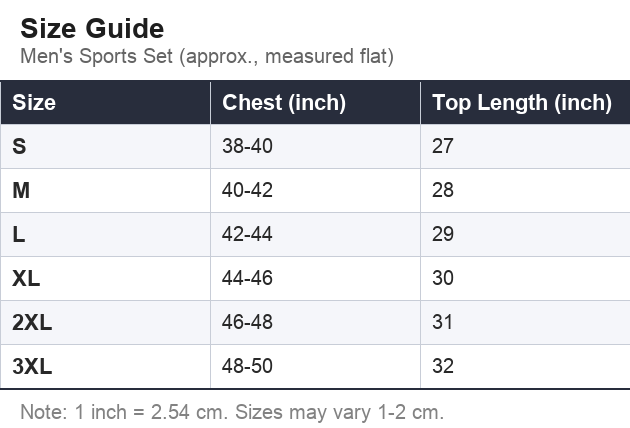 Size Guide