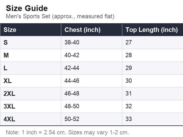 Size Guide