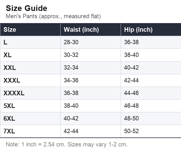 Size Guide