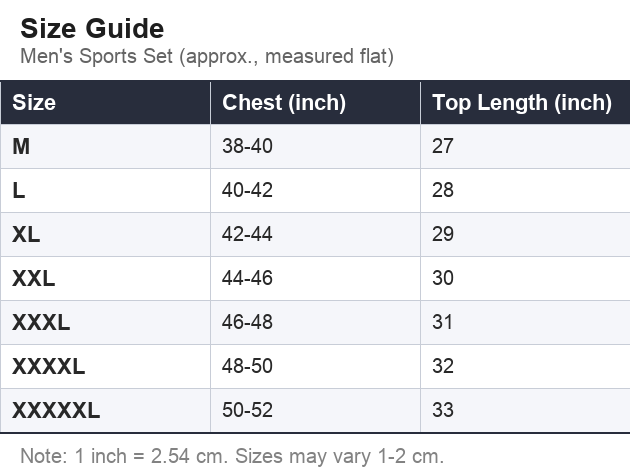 Size Guide