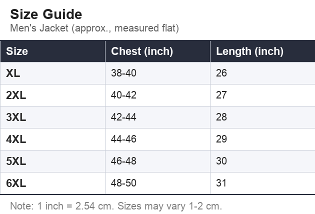 Size Guide