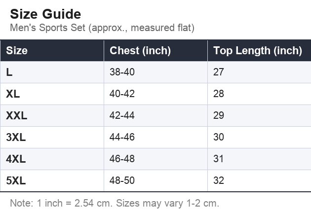Size Guide