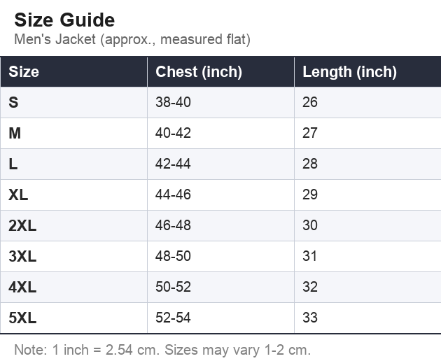 Size Guide