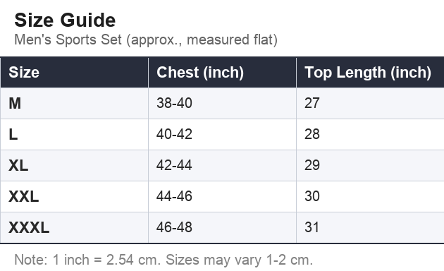 Size Guide