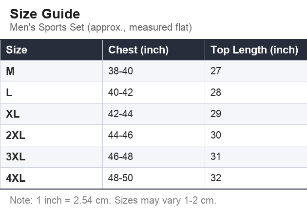 Size Guide