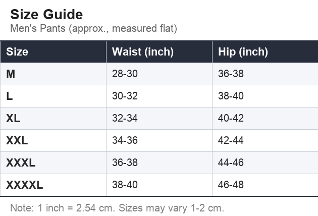 Size Guide