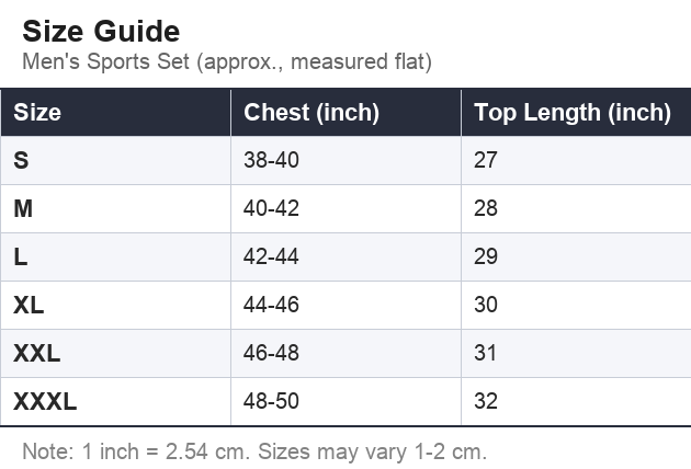 Size Guide