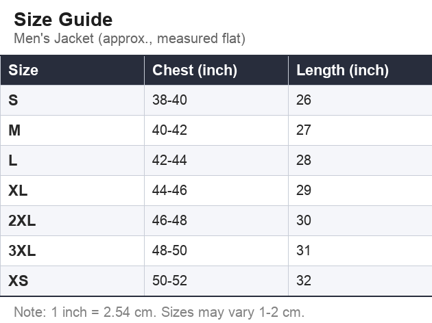 Size Guide