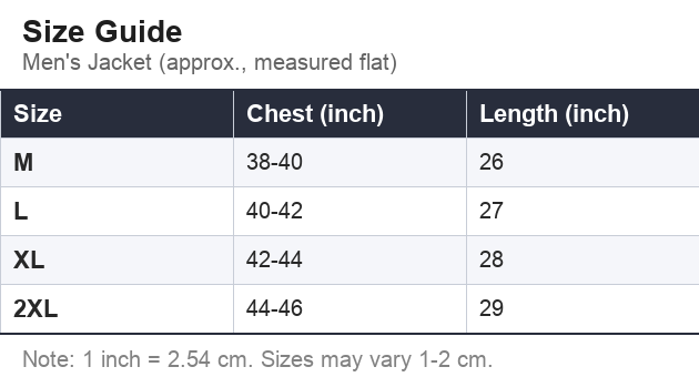 Size Guide