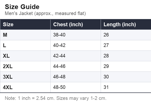 Size Guide