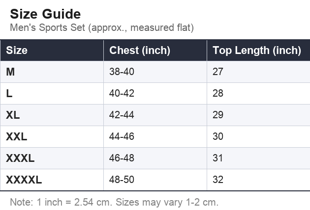 Size Guide