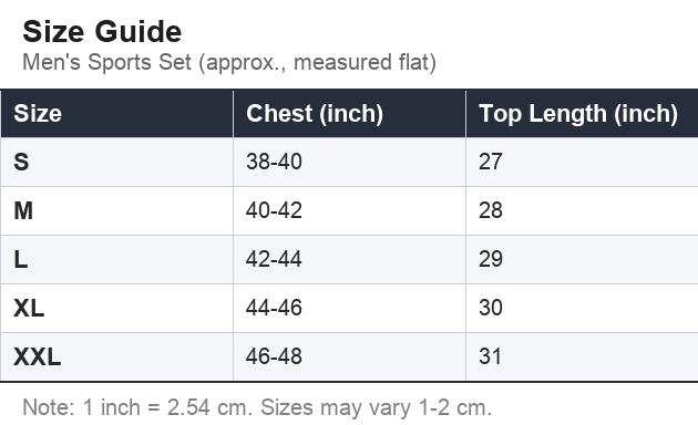 Size Guide