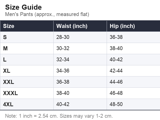 Size Guide