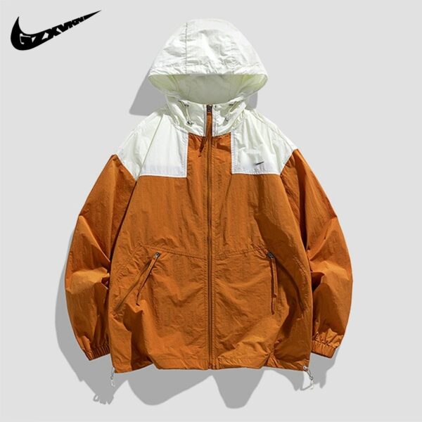 Men's Sun Protection Jacket Ice Silk Breathable Couple Style Summer 1188