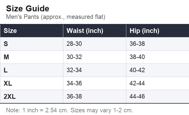 Size Guide