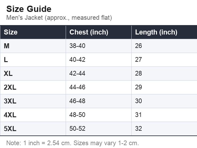 Size Guide