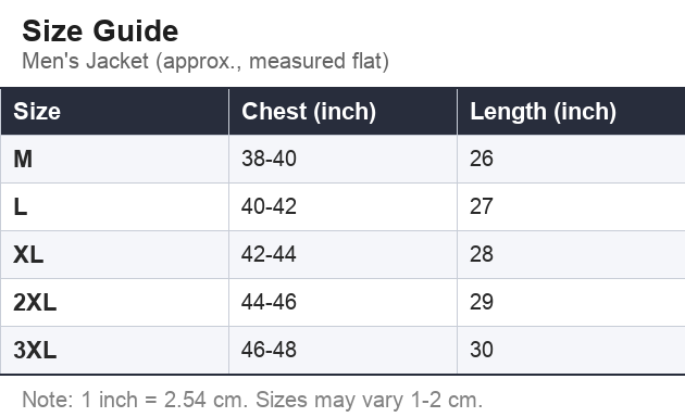 Size Guide