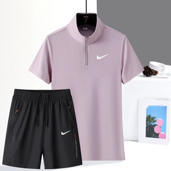 Men's Mid-Length Shorts Ice Silk Quick-Dry Breathable Summer X6688