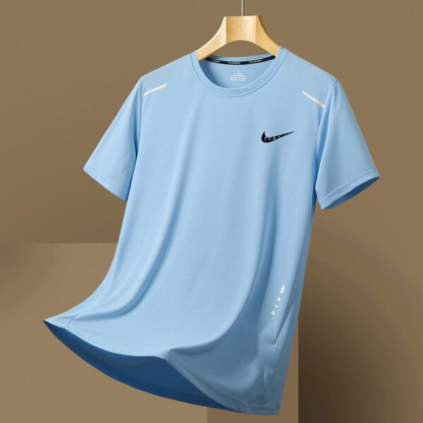 Men's T-Shirt Ice Silk Couple Style Summer 17009