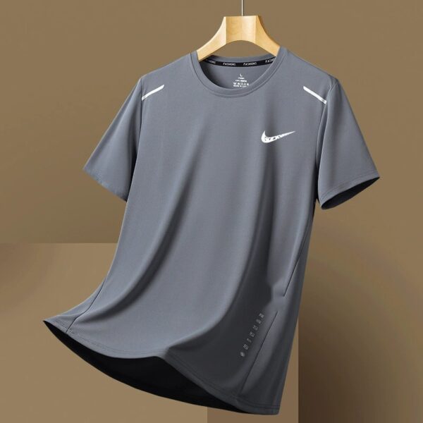 Men's T-Shirt Ice Silk Couple Style Summer 17009